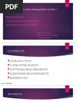 " Apothecare Data Management System ": Presented By: CHANDANA S (1CK16CS017) MEGHANA K (1CK16CS042)