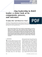 Empowering Leadership in R&D Teams: A Closer Look at Its Components, Process, and Outcomes