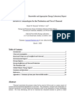 Review of Technologies For The Production and Use of Charcoal