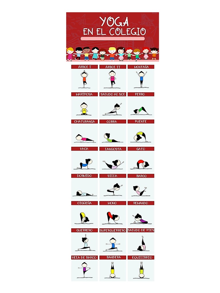 Yoga Posturas | PDF | Yoga | Salud y bienestar