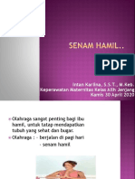 Materi Senam Hamil Kelas Kep Alih Jenjang PDF