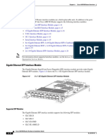 Interface Modules: Gigabit Ethernet SFP Interface Module