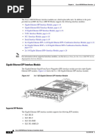 Interface Modules: Gigabit Ethernet SFP Interface Module