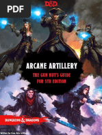 (5E) Firearms Homebrew | PDF | Firearms | Rifle