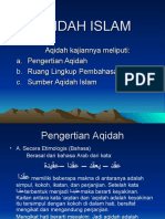 Aqidah Islam Esensi dan Ruang Lingkup