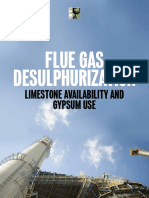 Flue Gas Desulphurization: Limestone Availability and Gypsum Use