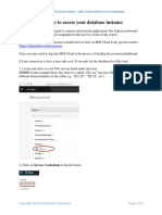 Create Credentials To Access Your Database Instance