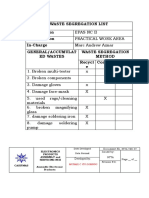 04 Workshop Inspection Checklist