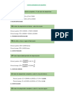 Costos horarios de equipos de construcción