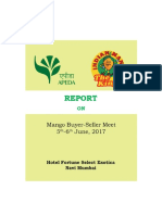 Report Mango Export Promotion 2017 Mumbai