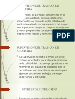 Diapositiva Supervision Del Trabajo de Auditoria