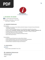 Web Developer Pekerjaan - PT Interlog Digital Indonesia - 3203599 - JobStreet - JobStreet