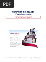 Tekla structure formation avancée