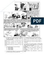 9° Taller Comprensión Lectora Las Caricaturas