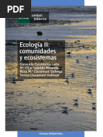 Ecología II - Comunidades y Ecosistemas PDF