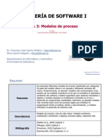 IS - I Tema 3 - Modelos de Proceso PDF