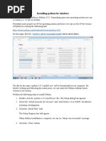 Installing Python For Windows: Windows x86-64 Executable Installer