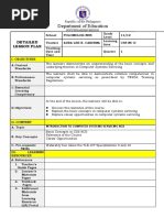 Department of Education: Detailed Lesson Plan