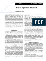 99-s38 - On Evaluation of Rotation Capacity for Reinforced Concrete Beams