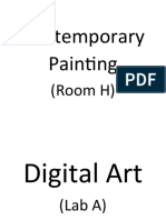 Contemporary Painting: (Room H)