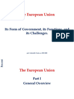 EU Form of Government and Sources of Law