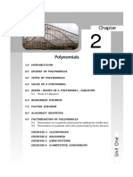 Polynomials Chapter (POLY-1