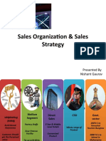 Sales Organization & Sales Strategy: Presented by Nishant Gaurav