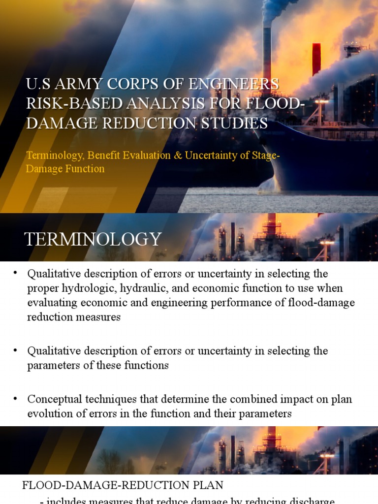 Water Resource Engineering Report PDF Flood Uncertainty