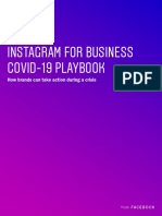 Instagram For Business Covid-19 Playbook: How Brands Can Take Action During A Crisis