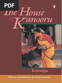 Kuvempu - The House of Kanooru PDF