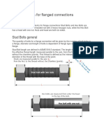 Bolts and Nuts For Flanged Connections