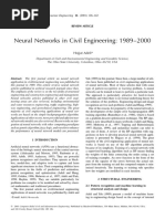 Neural Networks in Civil Engineering: 1989 2000: Hojjat Adeli