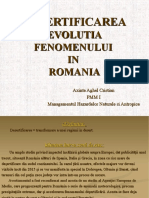 Desertificarea Evolutia Fenomenului in Romania