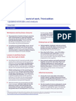 ILO Monitor: COVID-19 and The World of Work. Third Edition: Updated Estimates and Analysis