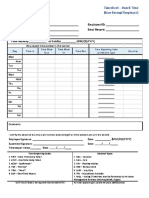 Overtime Sheet Sample Download in PDF