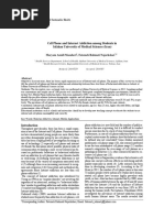 Cell Phone and Internet Addiction Among Students in Isfahan University of Medical Sciences (Iran)