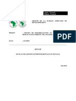 Guinée - Projet de Réhabilitation Et D'extension de Réseaux Électriques de Conakry 2 (PREREC 2) - Résumé PGES