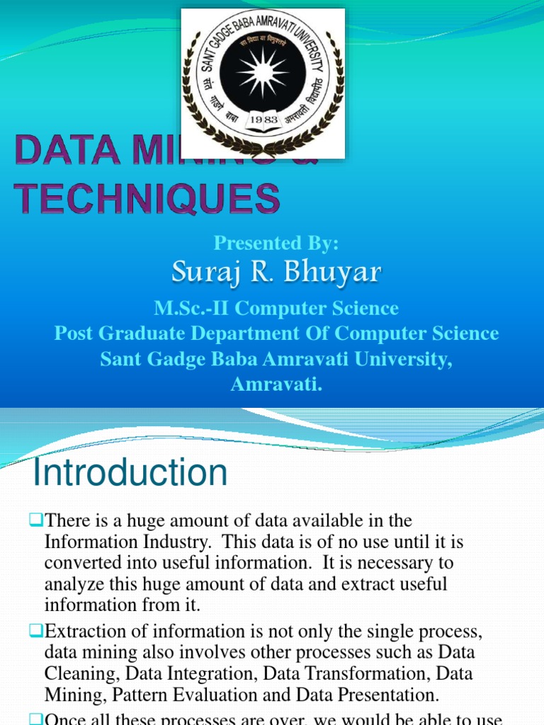 Understanding Data Mining Processes | PDF | Data Mining | Bioinformatics