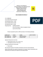 Annex E DNA Results