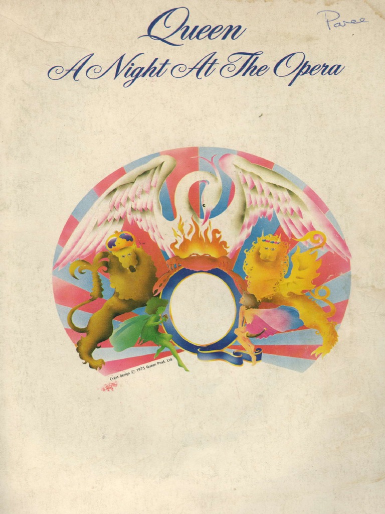 Queen A Night At The Opera 楽譜 Free A Night At The Opera Part 1 by Queen sheet music | Download