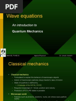 Unit I - Wave Equations