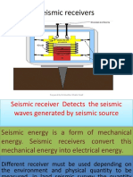 Seismic Receivers: Prepared by DR - Munther Dhahir Nsaif