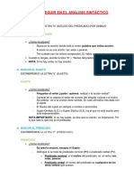 Pasos A Seguir en El Análisis Sintáctico