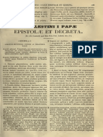 Caelestinus I, Epistolae Et Decreta, MLT PDF