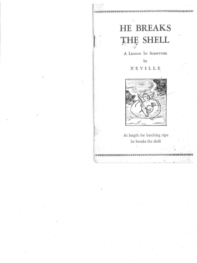 He Breaks The Shell by Neville PDF | PDF