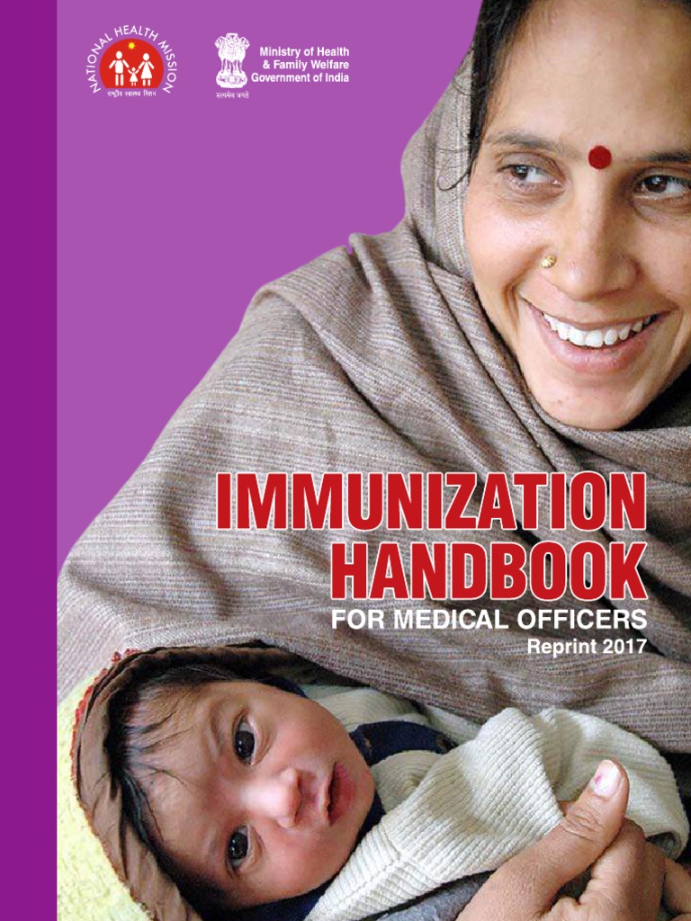Immunization Handbook for Medical Officers | PDF | Vaccines | Immunology