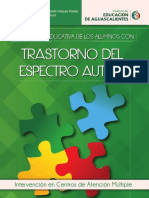 La educación de los alumnos con Trastorno del Espectro Autista en los Centros de Atención Múltiple: orientaciones generales