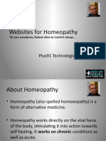 Websites For Homeopathy: Plus91 Technologies Pvt. LTD