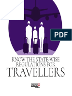 State-wise travel regulations for travellers in India