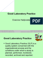 Good Labortory Practice (GLP) .